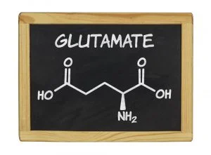 Structuur van glutamaat